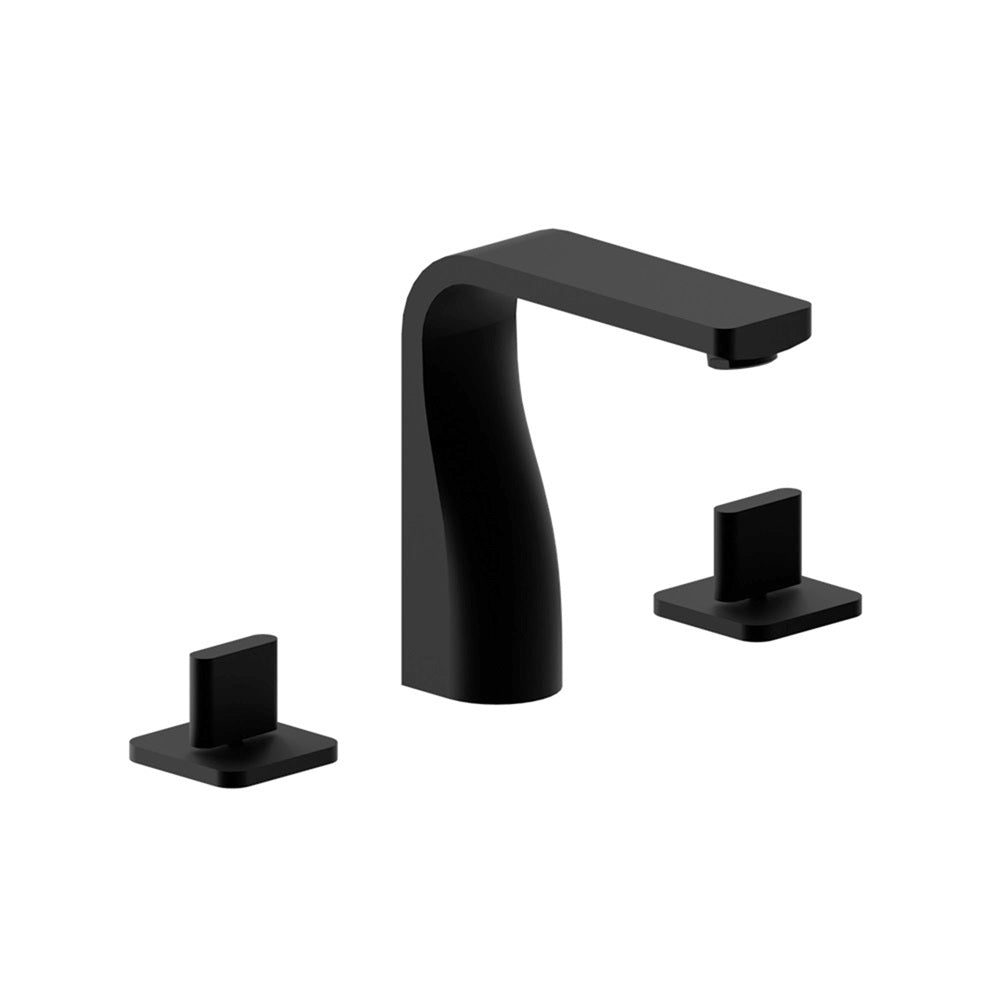 Three Hole 8" Widespread Two Handle Bathroom Faucet