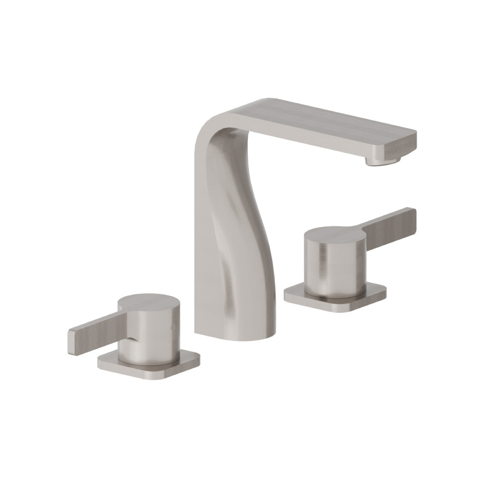 Three Hole 8" Widespread Two Handle Bathroom Faucet