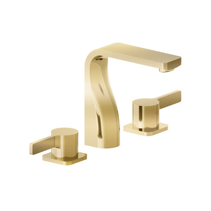Three Hole 8" Widespread Two Handle Bathroom Faucet