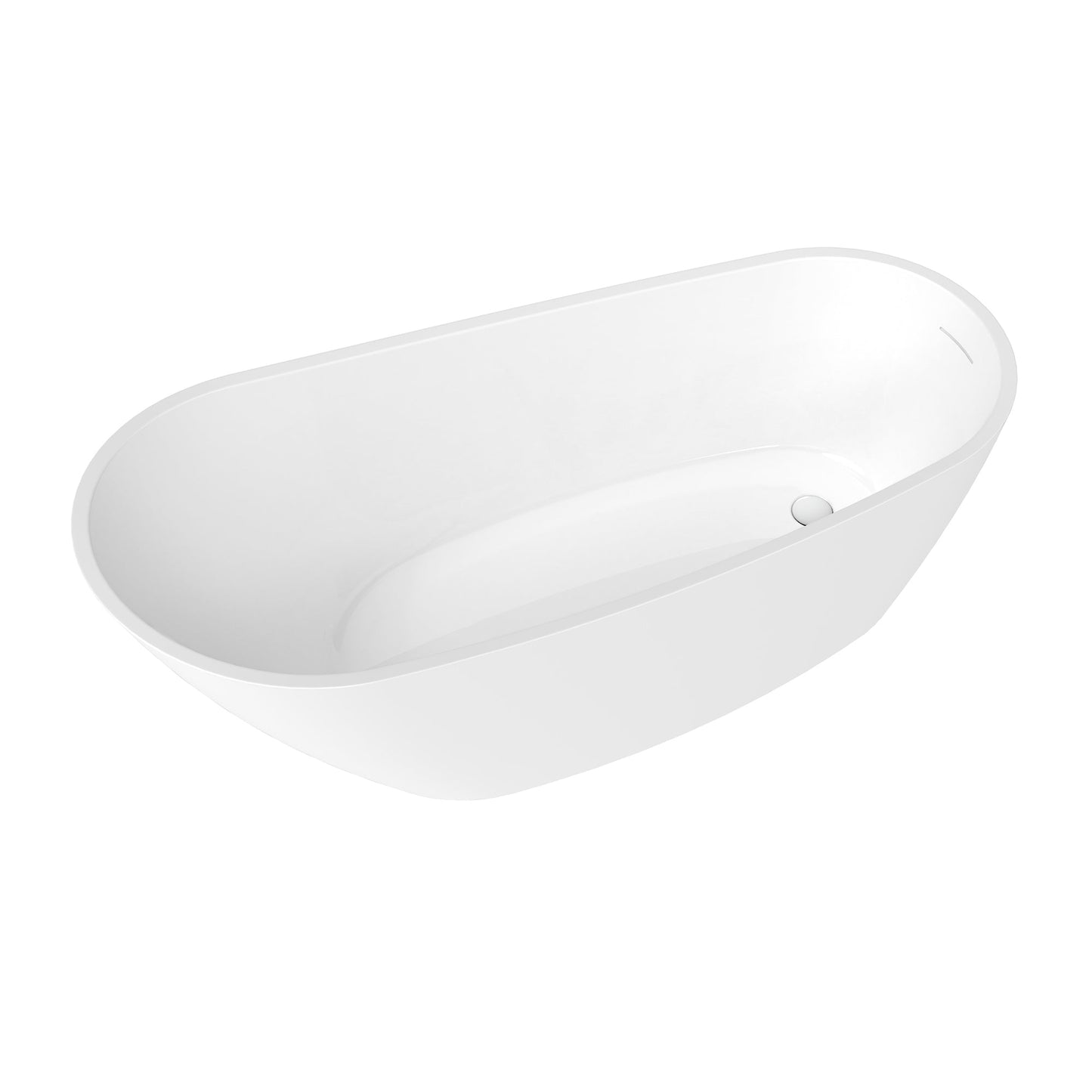 Vinnova, Lahore 59.1" x 29.1" Soaking Bathtub