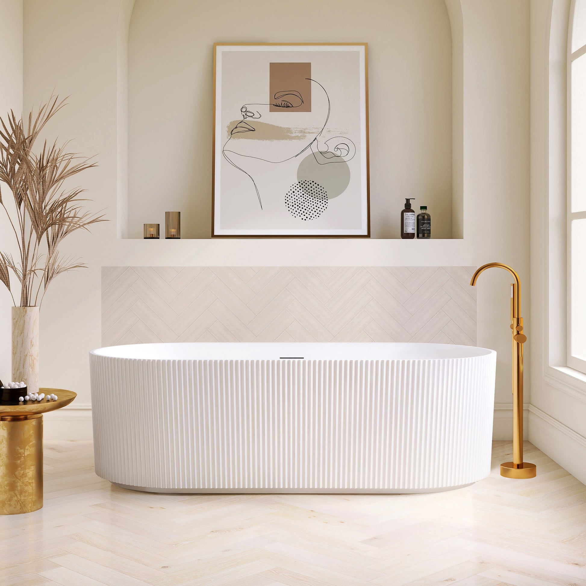 Vinnova Linyi 66.9-inch bathroom vanity — view 5