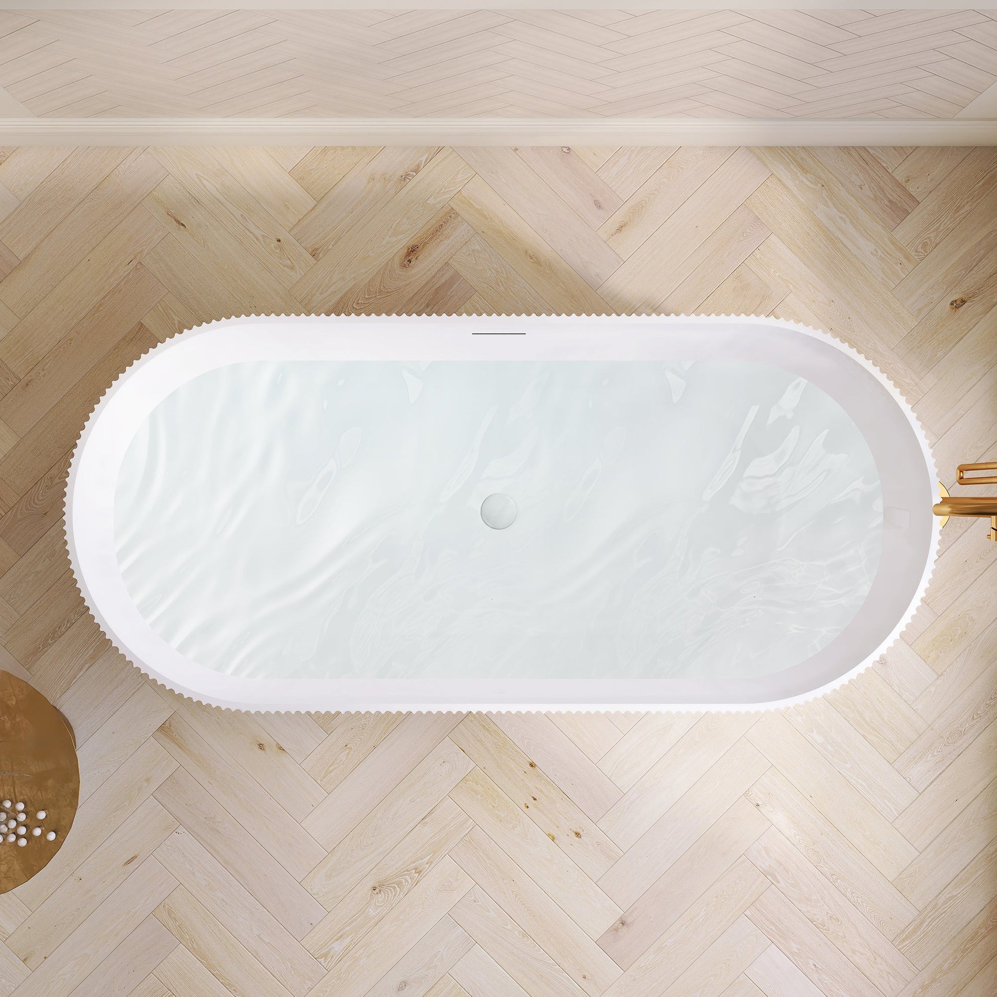 Vinnova Linyi 66.9-inch bathroom vanity — view 6