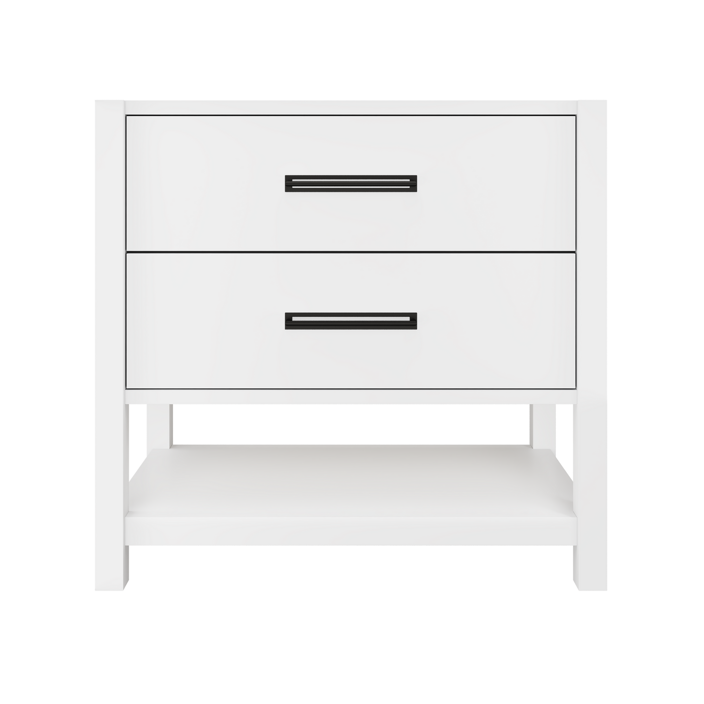 Vanderloc Kiawah Two-Drawer Single Bath Vanity — 36 Inch