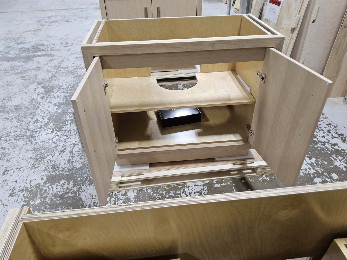 Avalon bath vanity, styled bathroom
