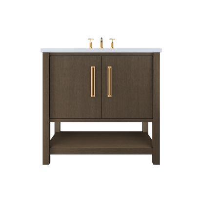 Vanderloc Kiawah Single Sink Vanity - Russet Shadow