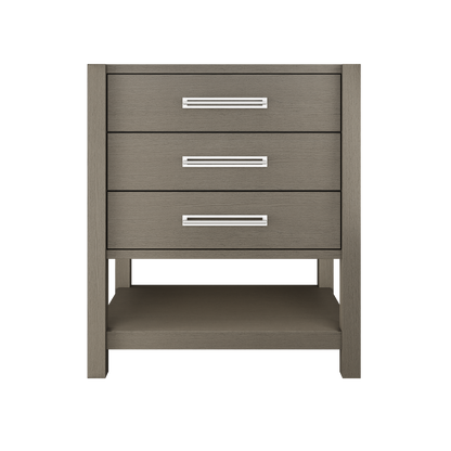 Vanderloc Kiawah Three-Drawer Single Bath Vanity — 30 Inch