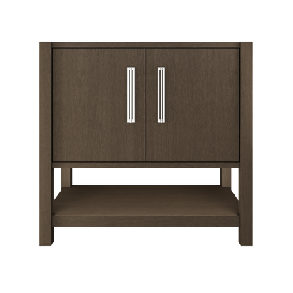 kiawah-single-bath-vanity-36in Russet Shadow Polished Chrome
