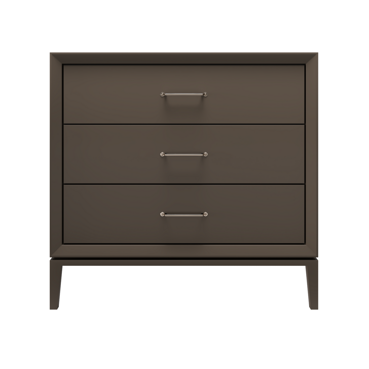 Vanderloc Alexandra Three-Drawer Single Sink 36" - Truffle SN