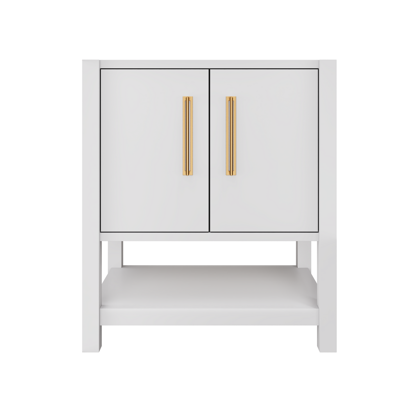 Strong White / Satin Gold