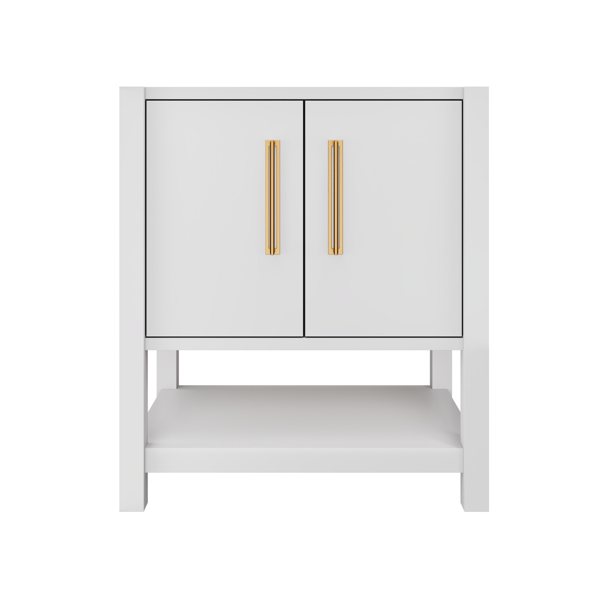 Strong White / Satin Gold