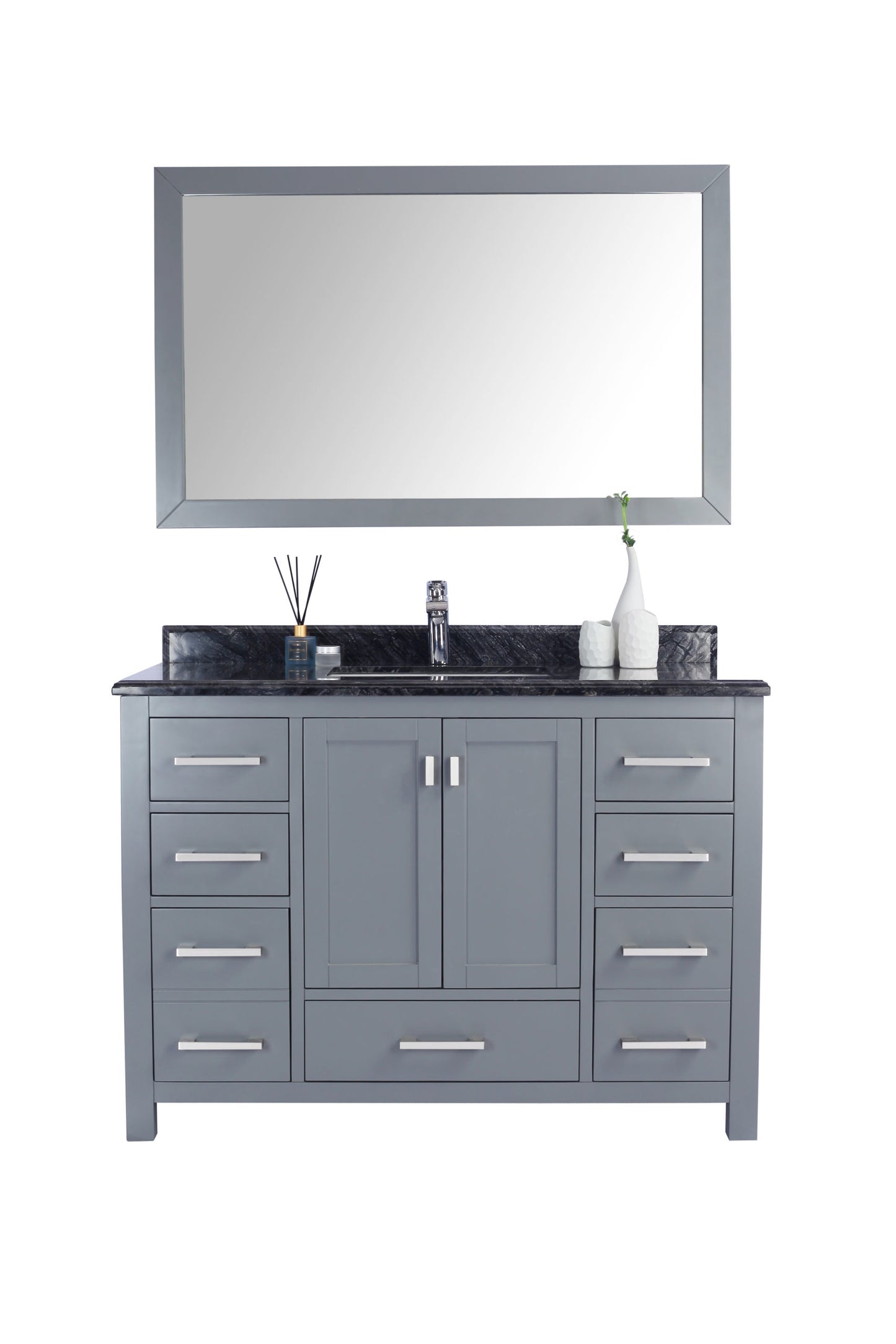 Laviva Wilson 48 inch Grey bathroom vanity