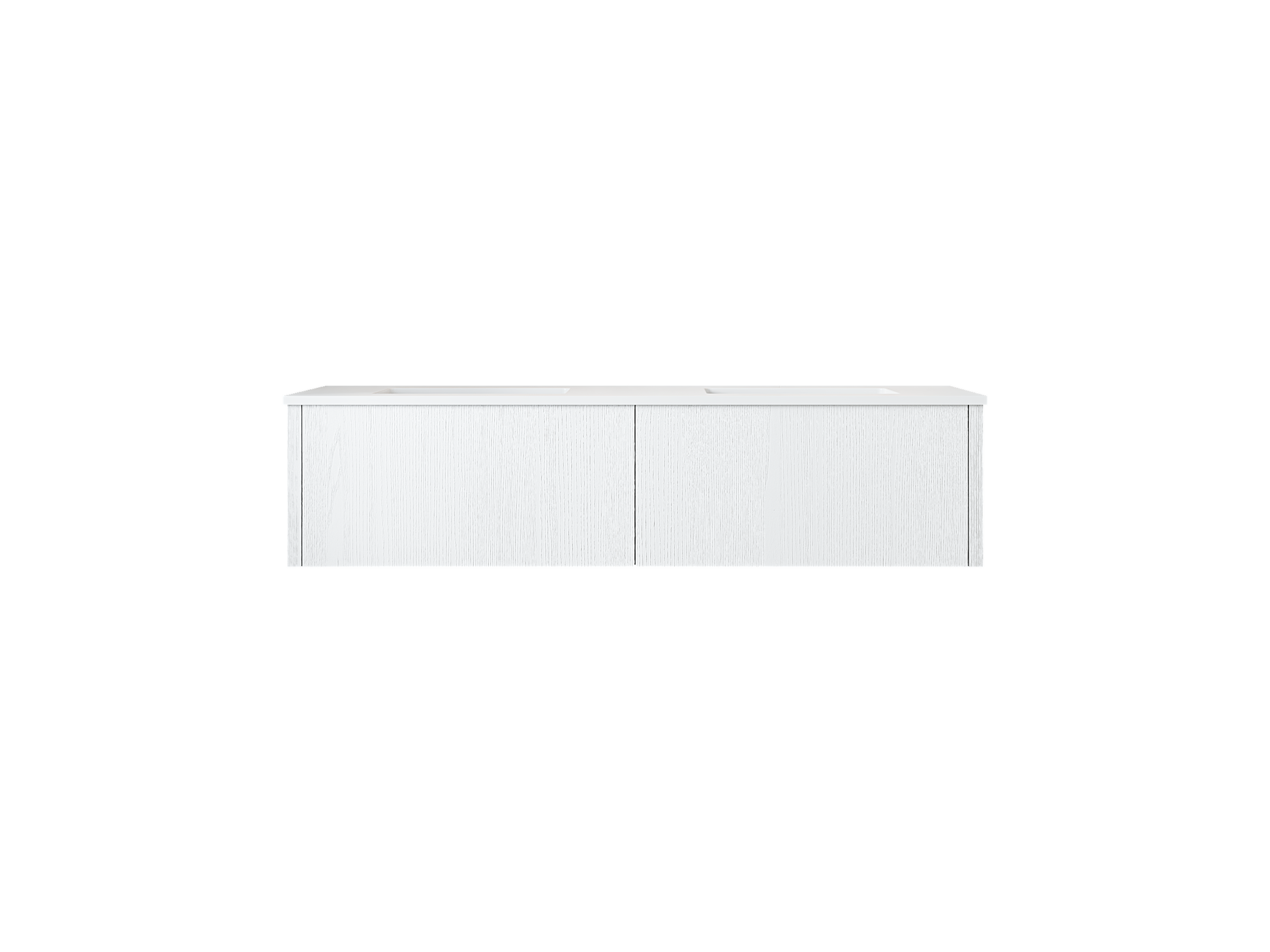 Laviva Legno 60 inch Alabaster White Double Sink bathroom vanity