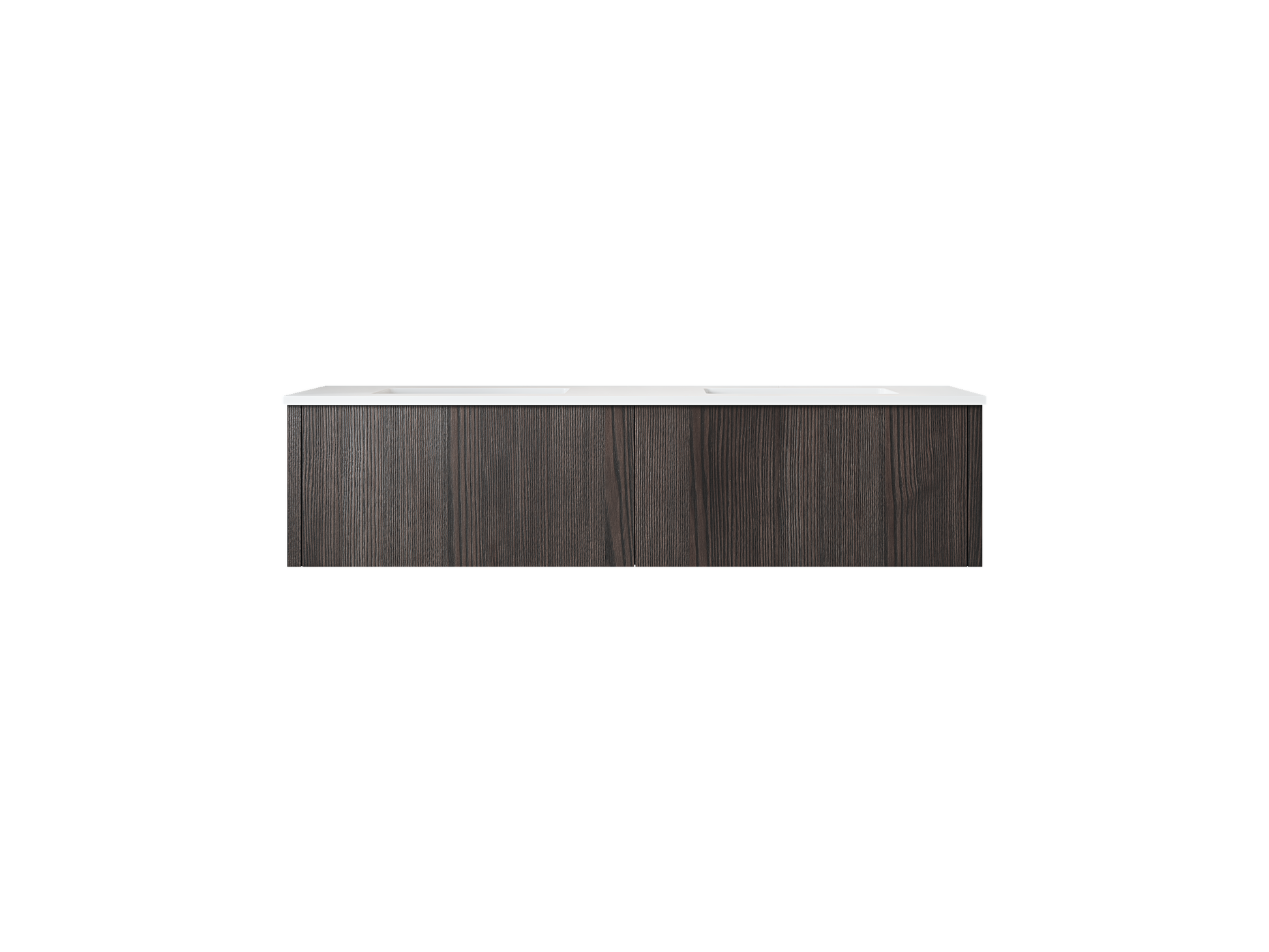 Laviva Legno 60 inch Carbon Oak Double Sink bathroom vanity