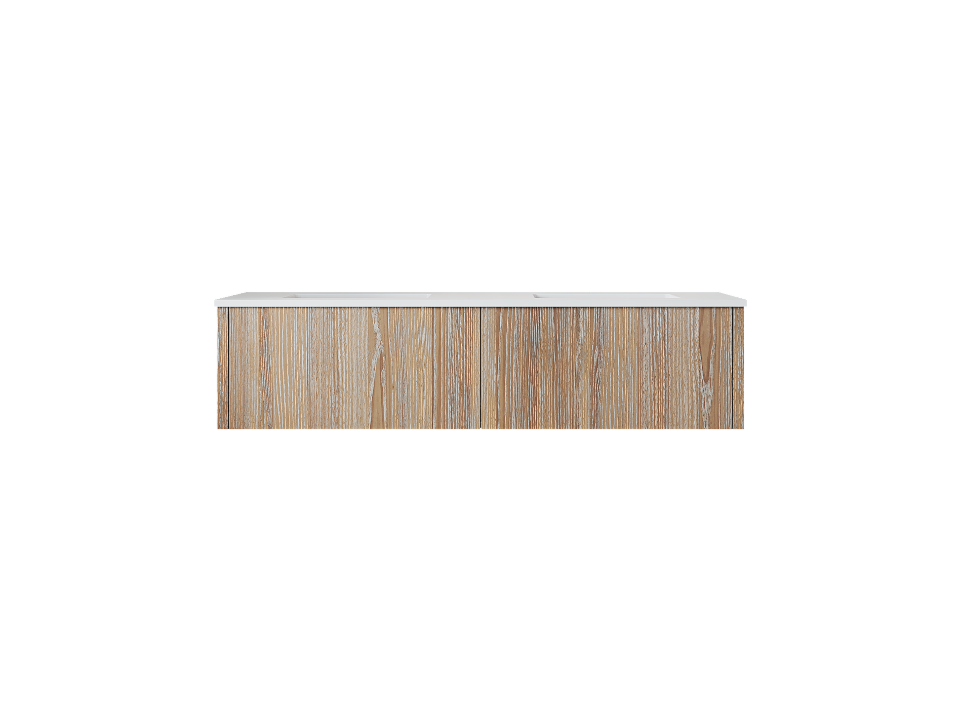 Laviva Legno 60 inch Weathered Grey Double Sink bathroom vanity
