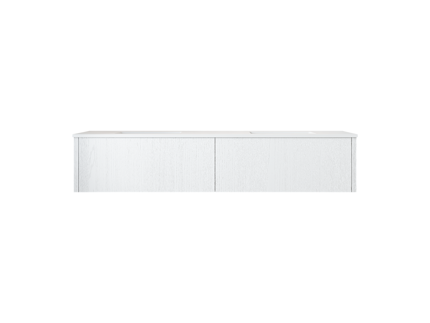Laviva Legno 72 inch Alabaster White Double Sink bathroom vanity