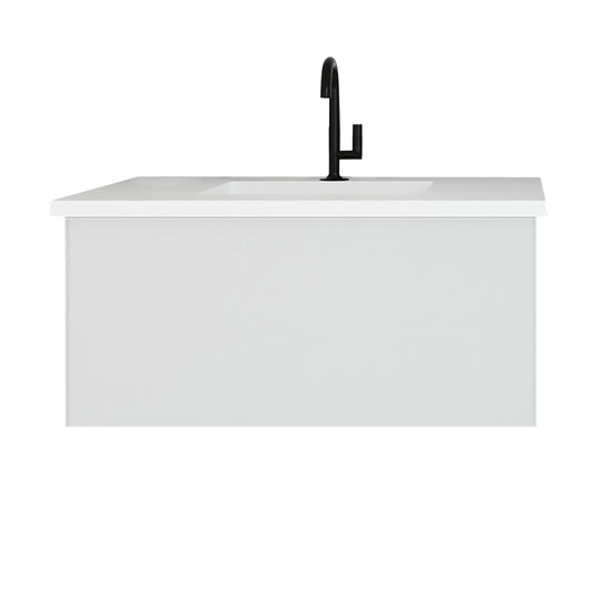 Laviva Vitri 36 inch Cloud White bathroom vanity