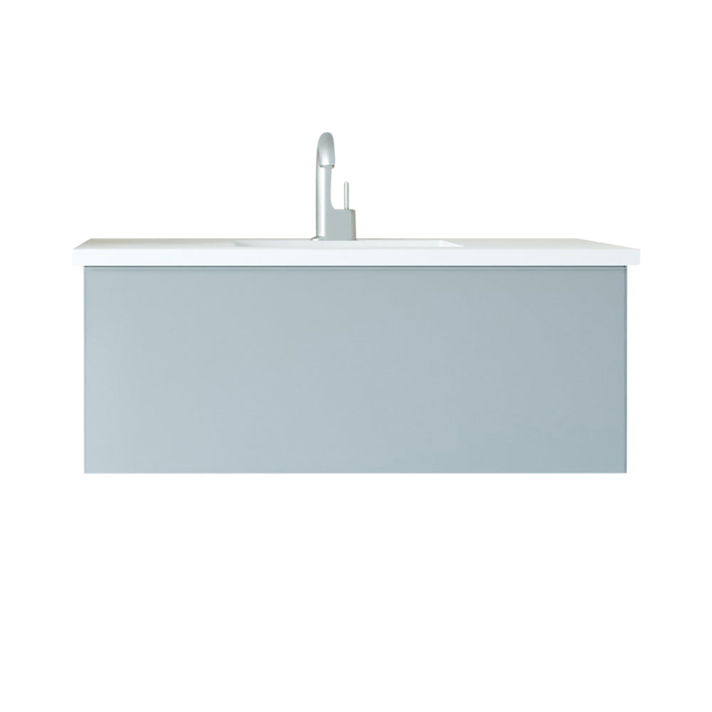 Laviva Vitri 42 inch Fossil Grey bathroom vanity