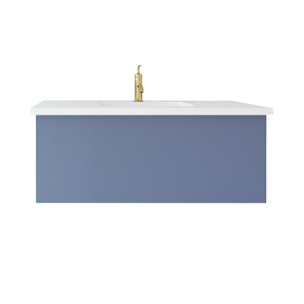 Laviva Vitri 42 inch Nautical Blue bathroom vanity