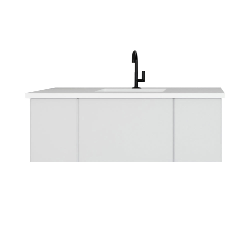 Laviva Vitri 48 inch Cloud White bathroom vanity