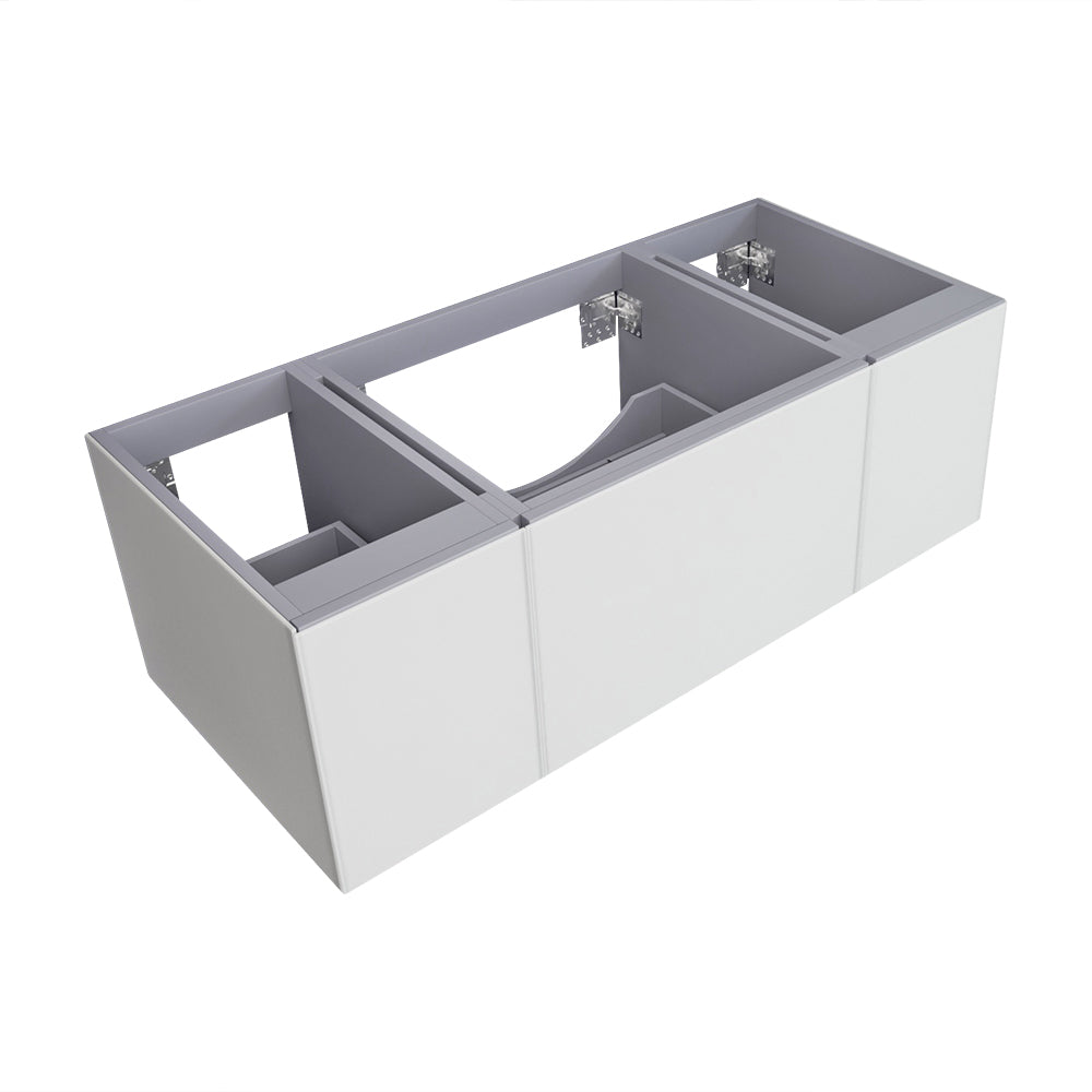 Laviva Vitri 48 inch Cloud White Wall Hung bathroom vanity cabinet