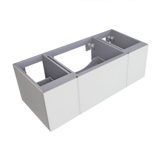 Laviva Vitri 48 inch Cloud White Wall Hung bathroom vanity cabinet