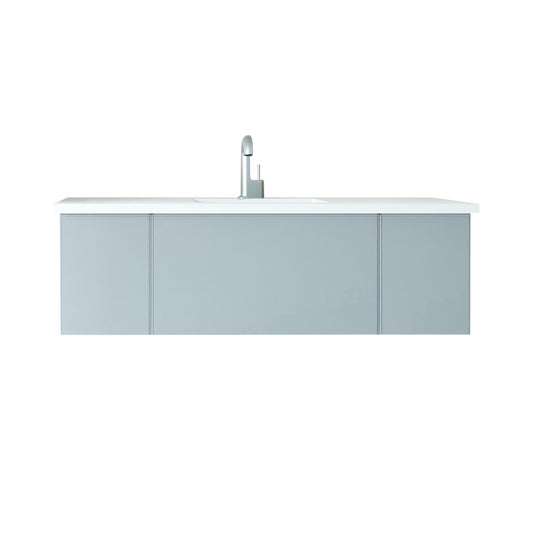 Laviva Vitri 54 inch Fossil Grey bathroom vanity