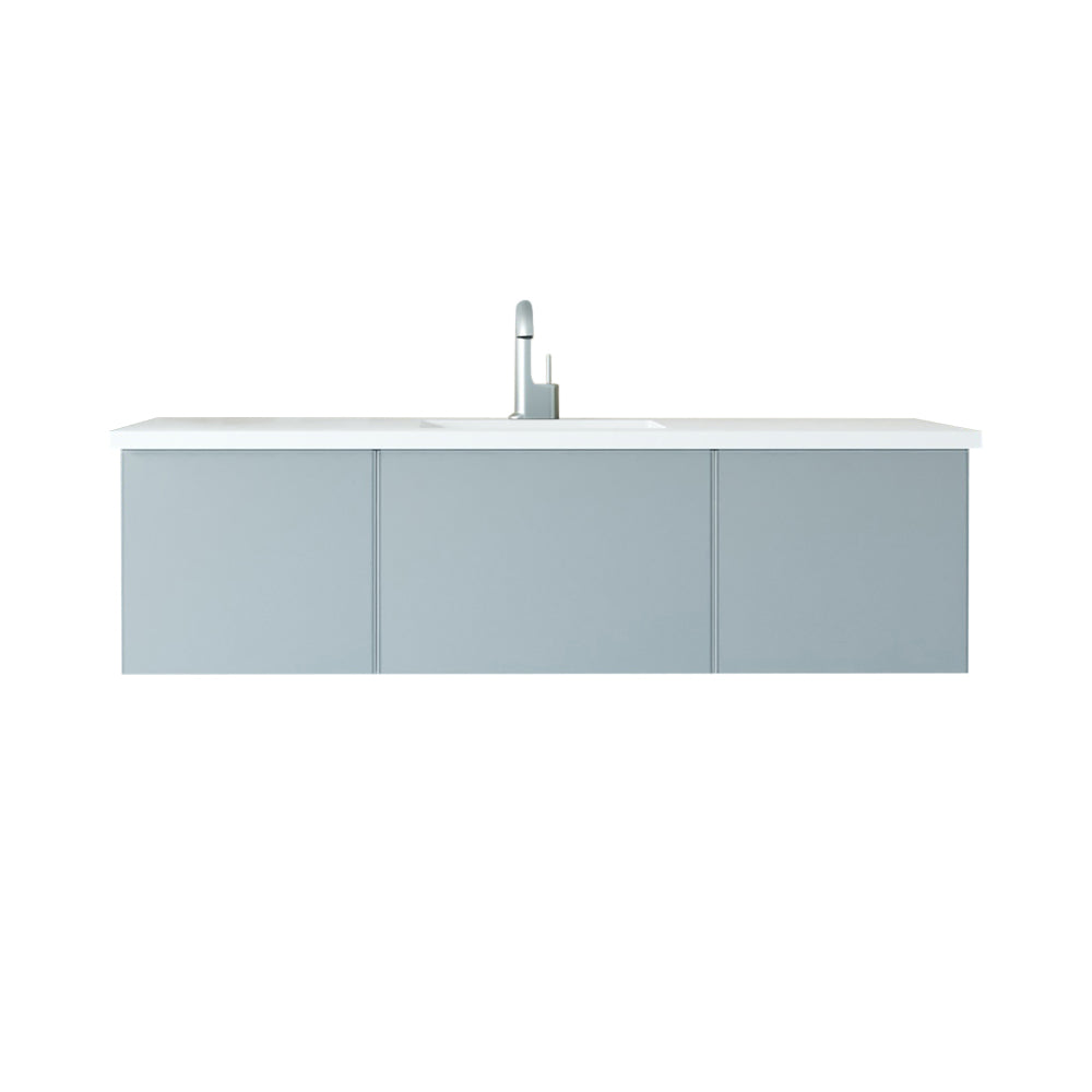 Laviva Vitri 60 inch Fossil Grey Single Sink bathroom vanity
