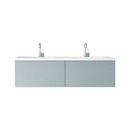 Laviva Vitri 60 inch Fossil Grey Double Sink bathroom vanity