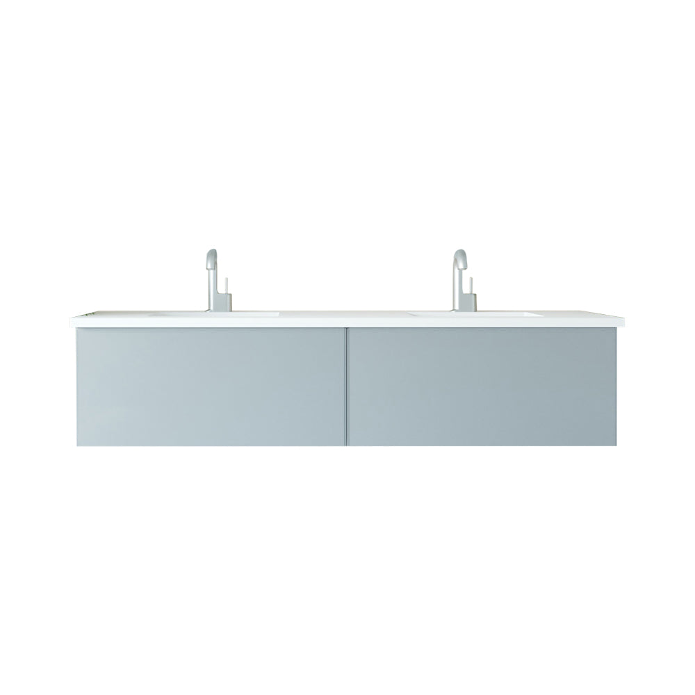 Laviva Vitri 72 inch Fossil Grey Double Sink bathroom vanity