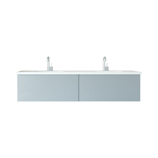 Laviva Vitri 72 inch Fossil Grey Double Sink bathroom vanity