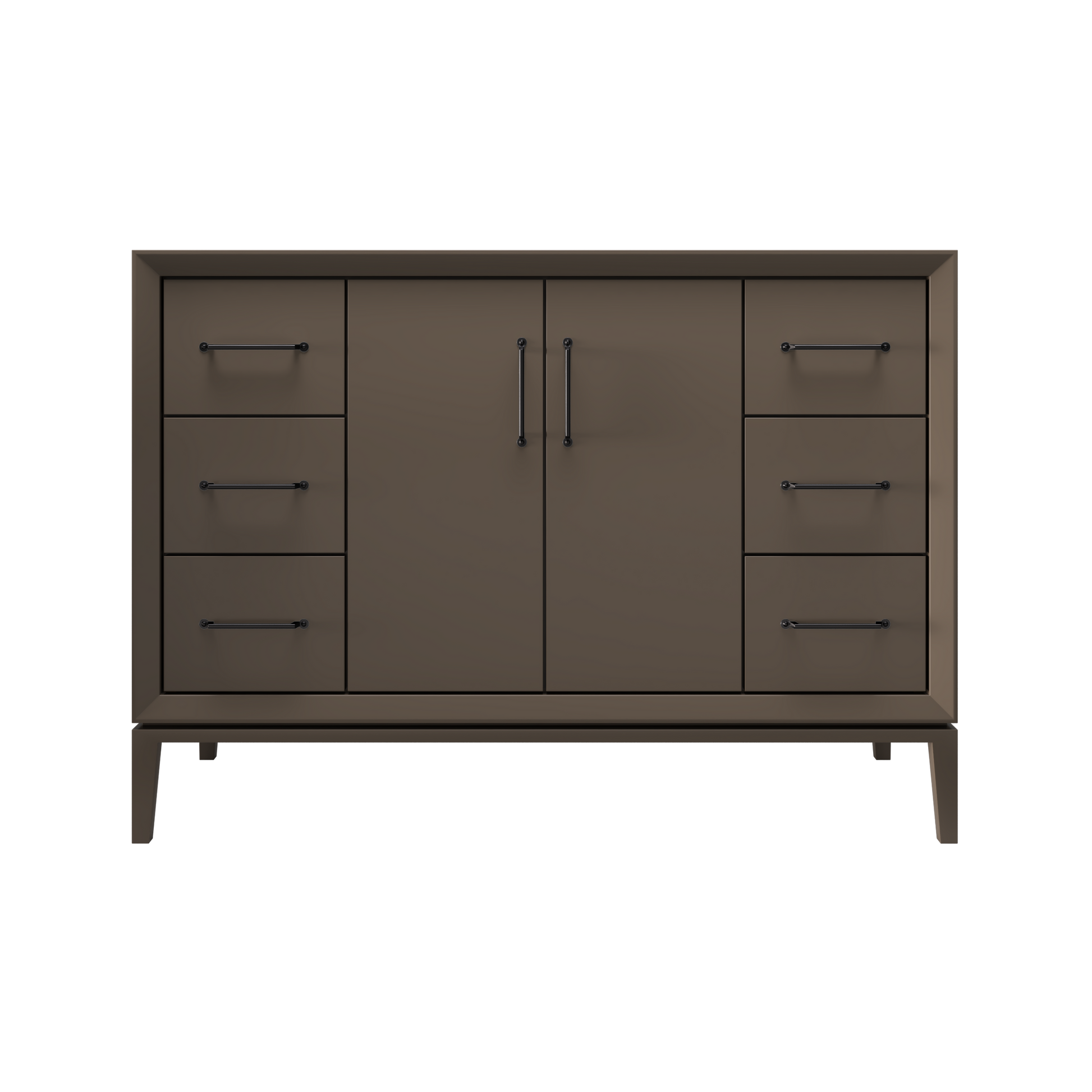 Vanderloc Alexandra Single Sink Extra-Wide 48" - Truffle MB