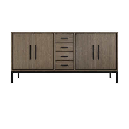 Vanderloc Rift White Oak Double Bath Vanity