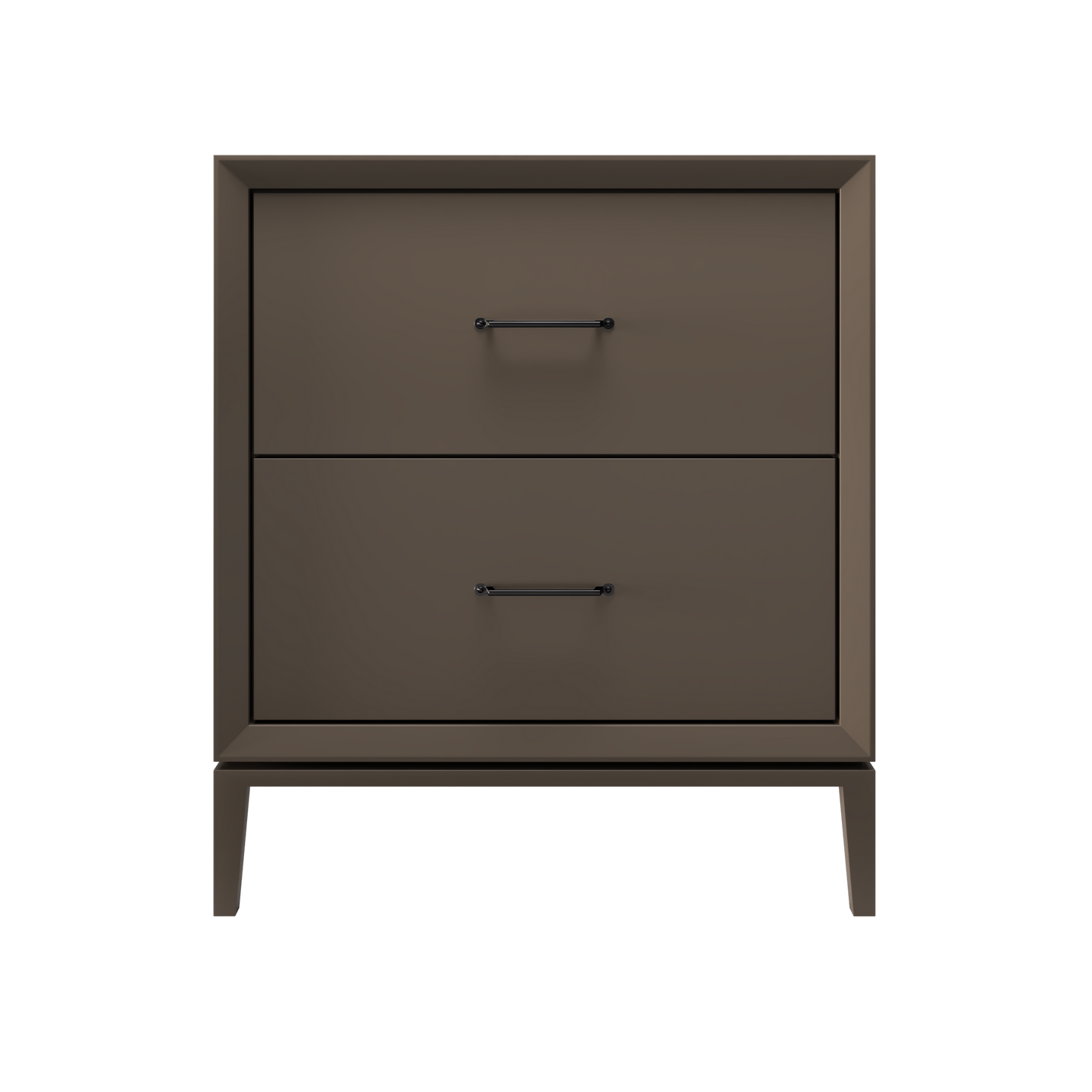 Vanderloc Alexandra Two-Drawer Single Sink 30" - Truffle MB