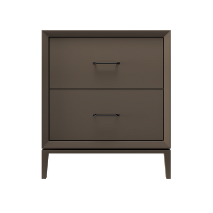 Vanderloc Alexandra Two-Drawer Single Sink 30" - Truffle MB