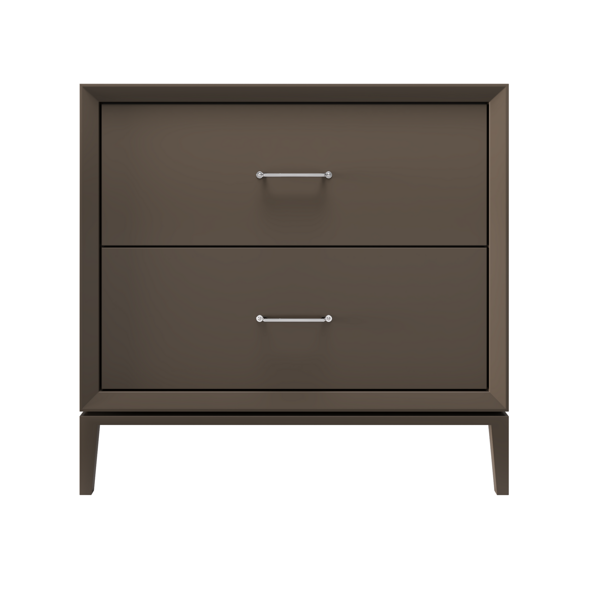 Vanderloc Alexandra Two-Drawer Single Sink 36" - Truffle PC