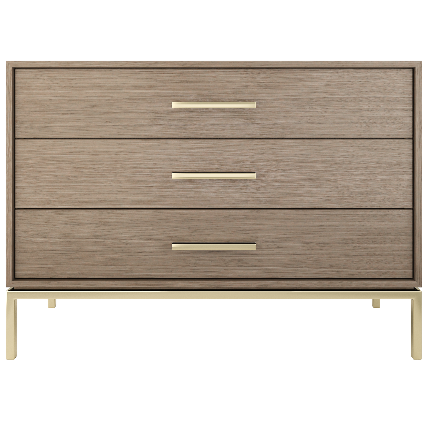 Vanderloc Rift White Oak Three-Drawer Single Bath Vanity