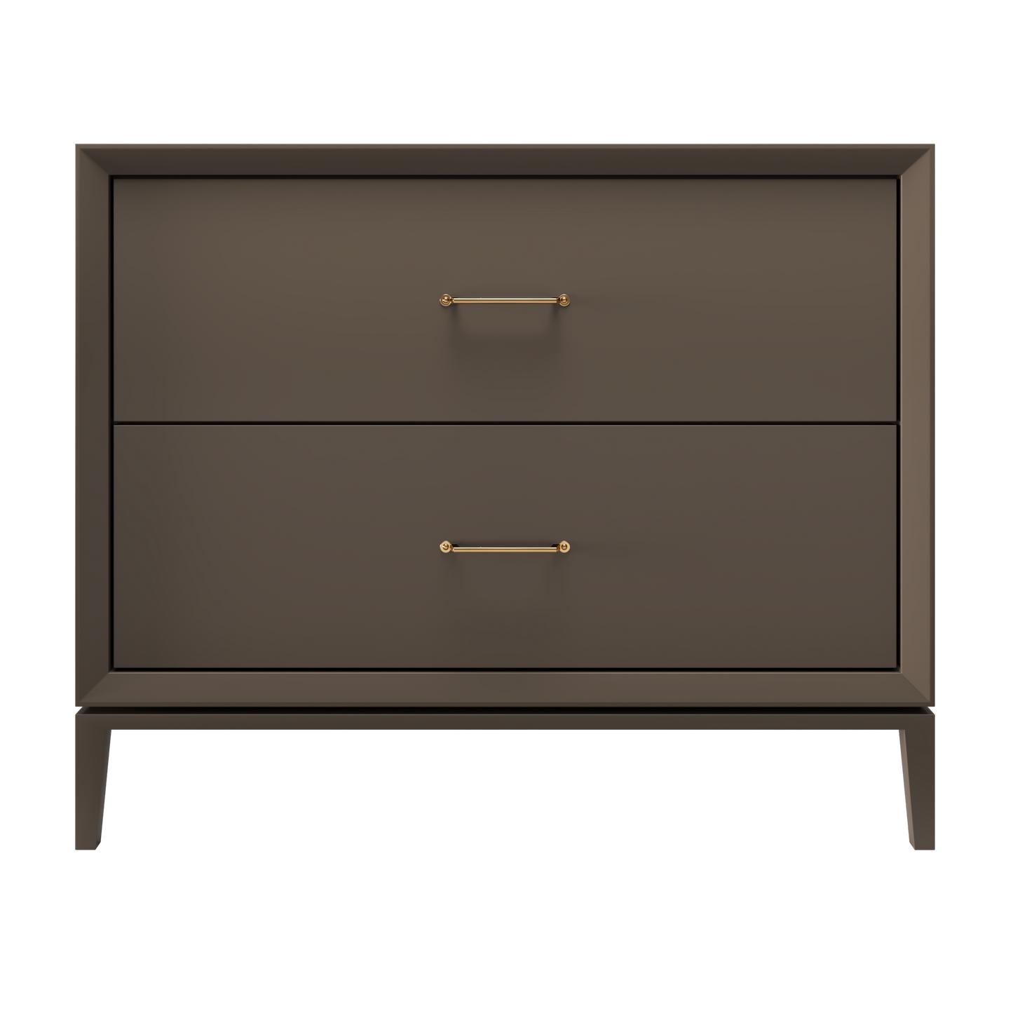 Vanderloc Alexandra Two-Drawer Single Sink 42" - Truffle SG