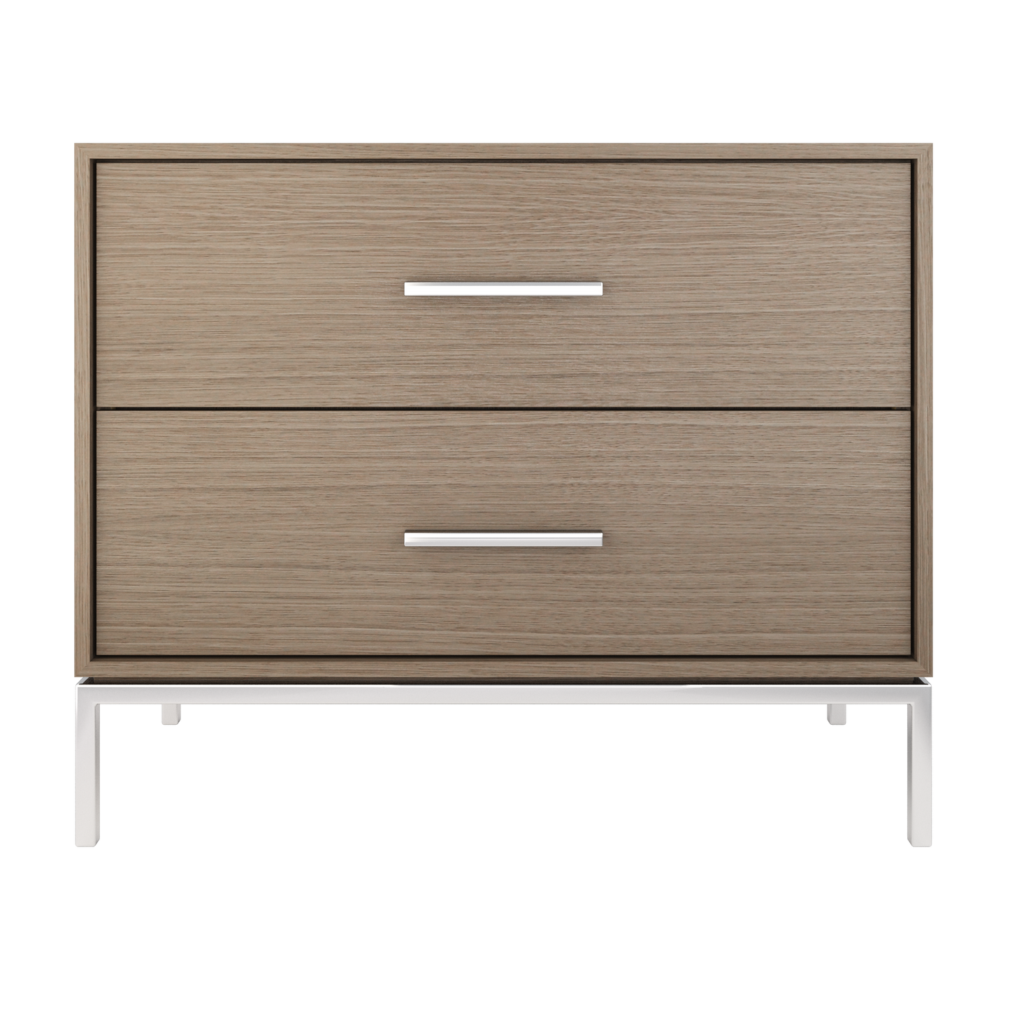 Vanderloc Rift White Oak Two-Drawer Single Bath Vanity