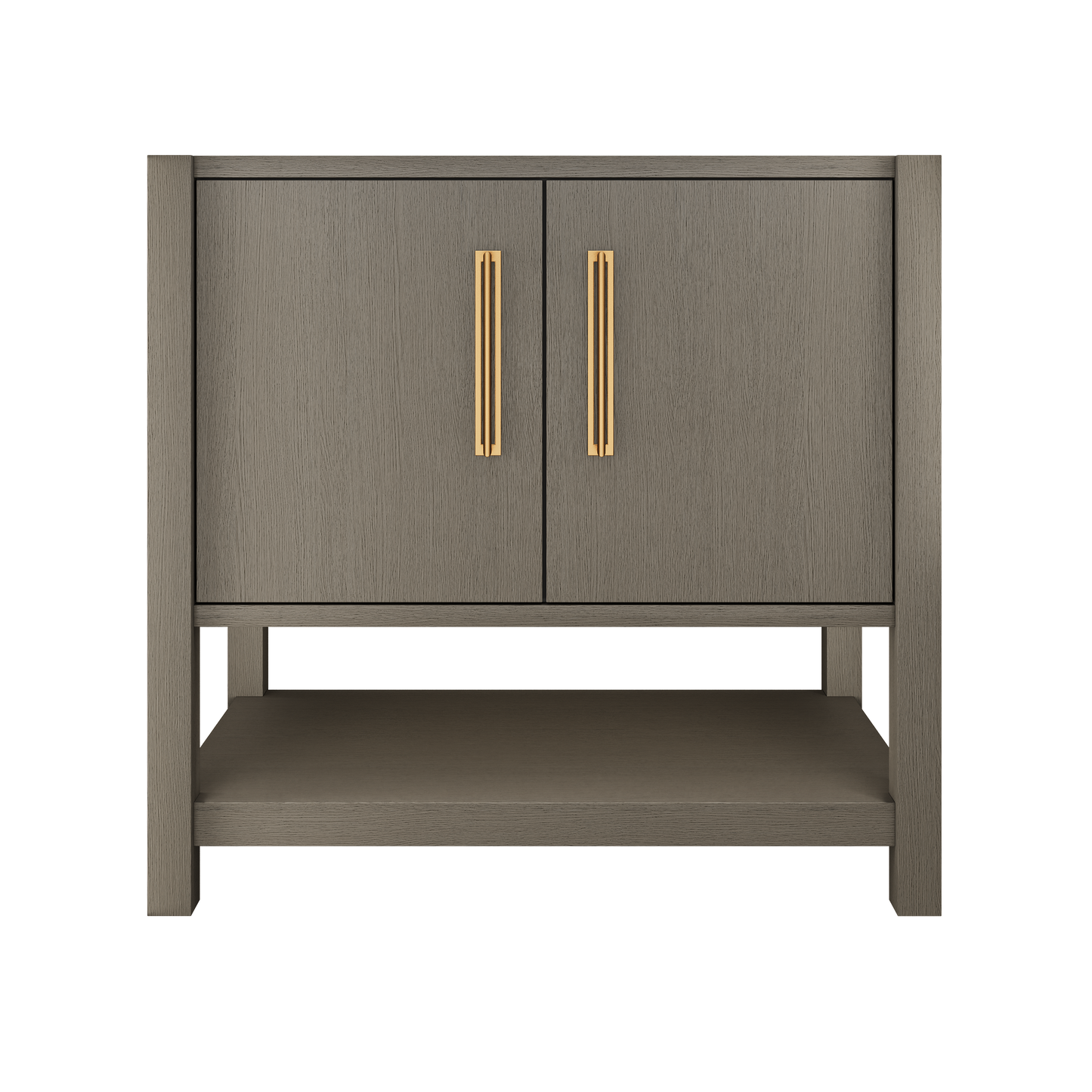 kiawah-single-bath-vanity-36in Gray Weathered Satin Gold