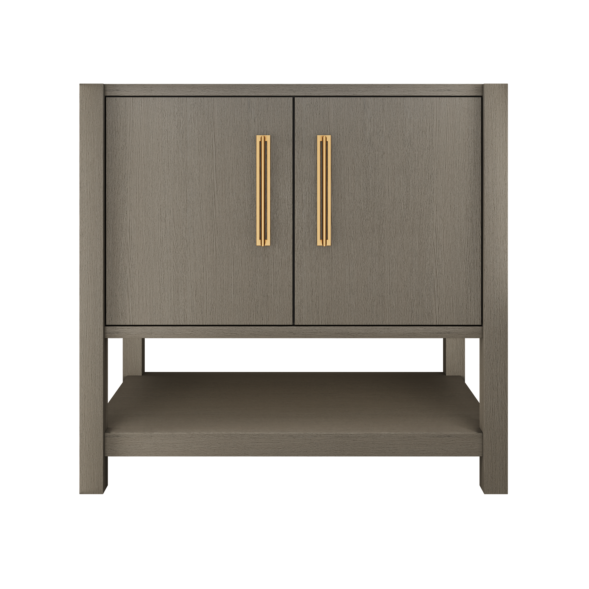 kiawah-single-bath-vanity-36in Gray Weathered Satin Gold