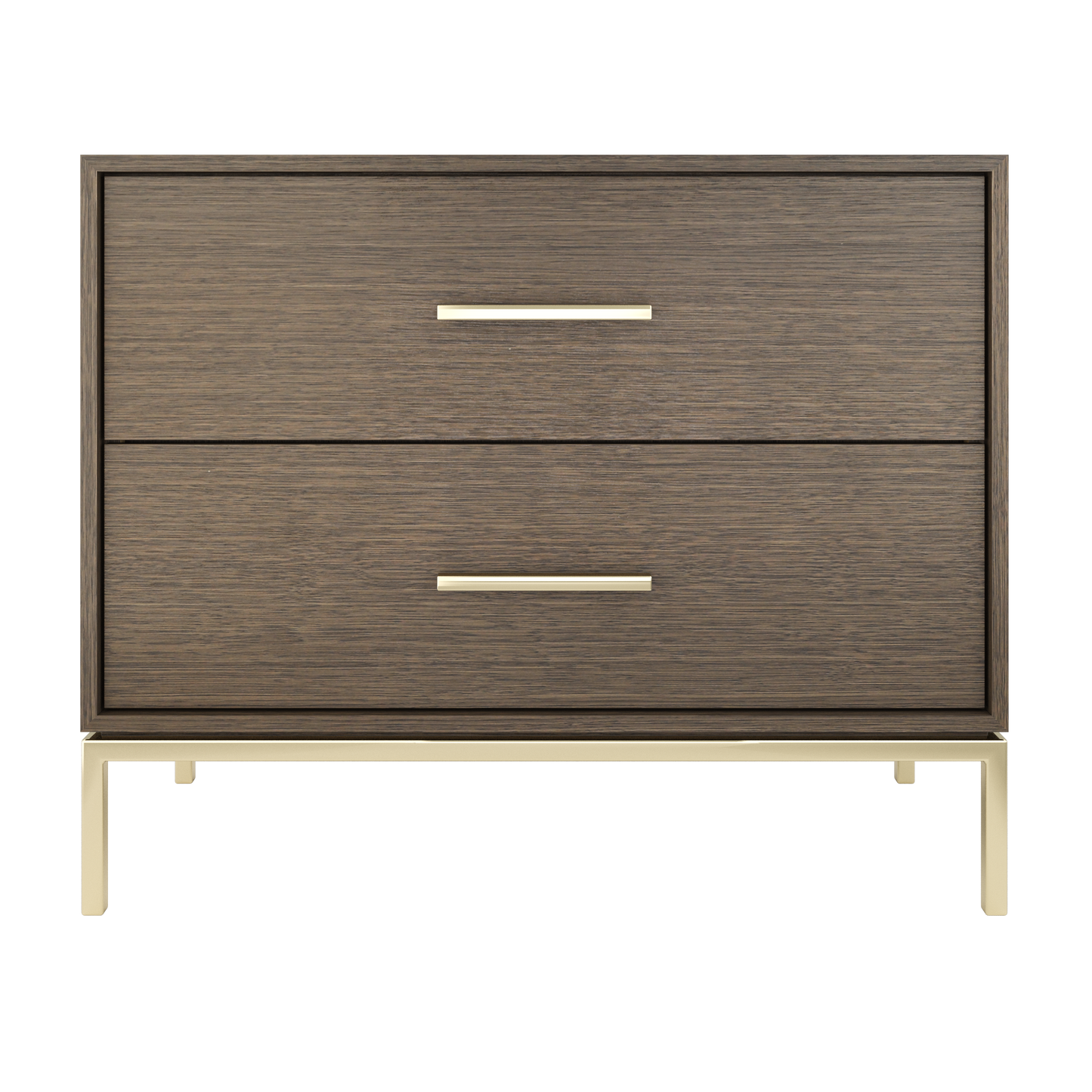 Vanderloc Rift White Oak Two-Drawer Single Bath Vanity