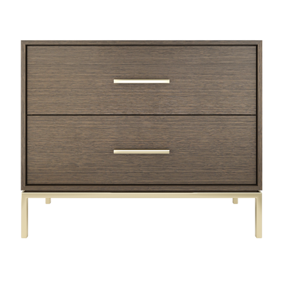 Vanderloc Rift White Oak Two-Drawer Single Bath Vanity