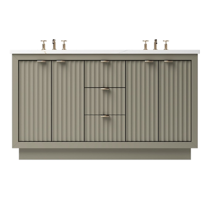 French Olive / Champagne Bronze