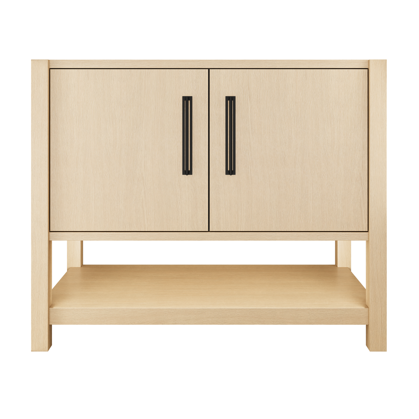 kiawah-single-bath-vanity-42in Natural Weathered Matte Black