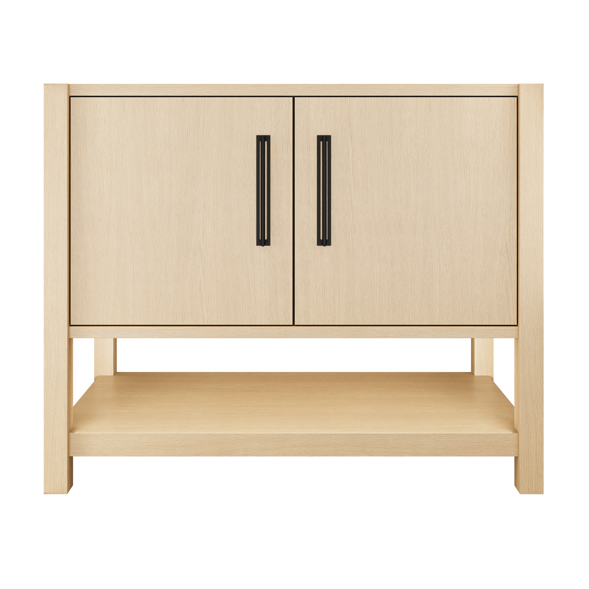 kiawah-single-bath-vanity-42in Natural Weathered Matte Black