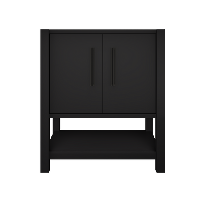 Vanderloc Kiawah Freestanding Luxury Bathroom Vanity | Single Sink | Solid Wood