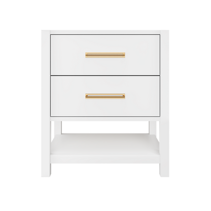Vanderloc Kiawah Two-Drawer Single Bath Vanity — 30 Inch