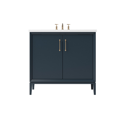 Vanderloc Alexandra Single Sink 24" - Hague Blue
