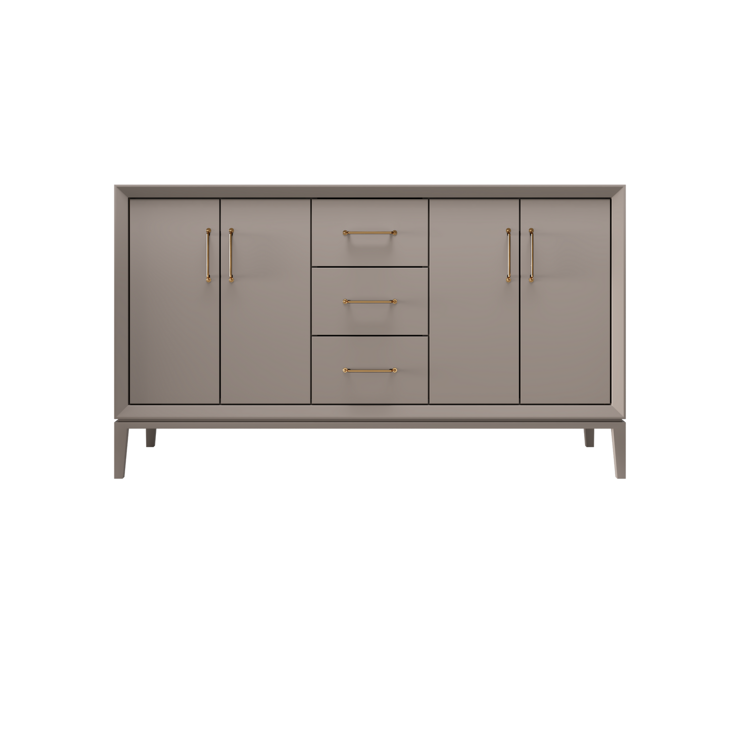 Taos Taupe / 60" Wide / Satin Gold