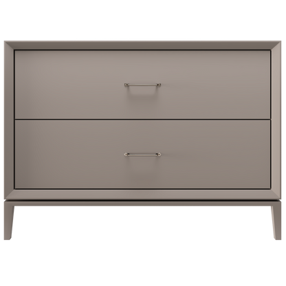 Alexandra 2-Drawer 48" Single Vanity - Taos Taupe / Satin Nickel